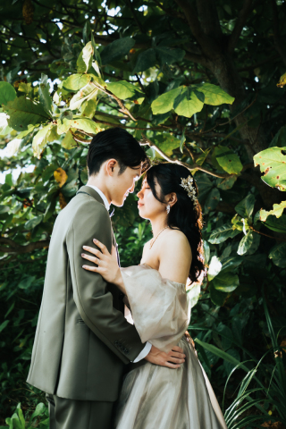 小さな結婚式 沖縄イル・ド・レ店_ロケーション撮影