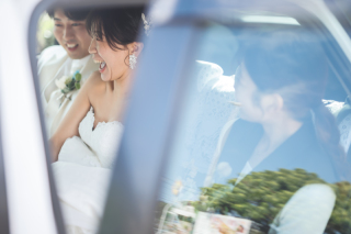 小さな結婚式 沖縄イル・ド・レ店_ロケーション撮影