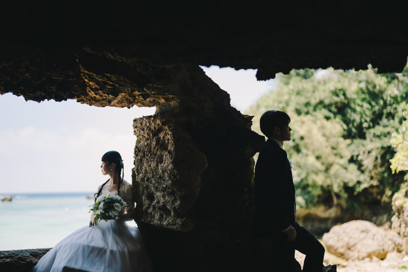 自然がつくった、海のフレーム