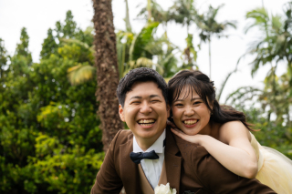 小さな結婚式 沖縄イル・ド・レ店_ロケーション撮影