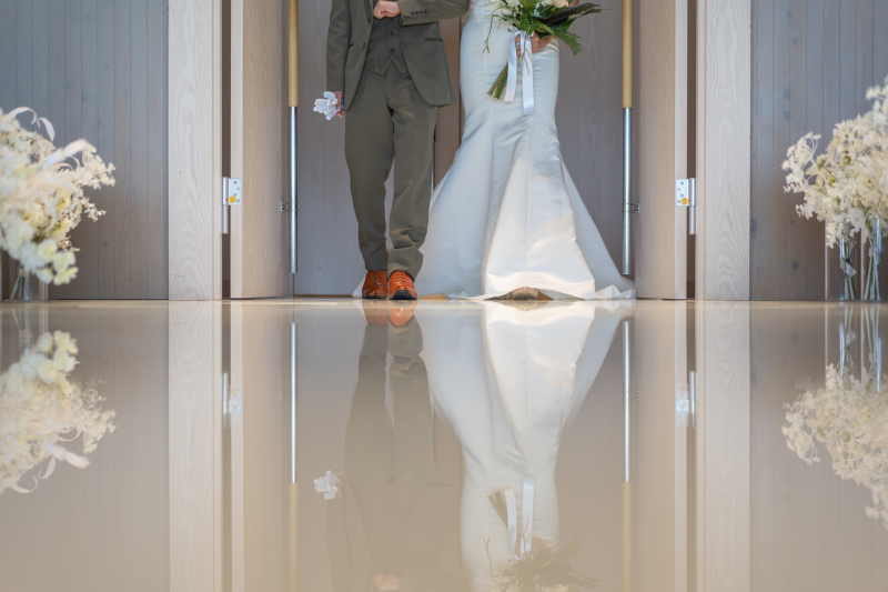 小さな結婚式 沖縄イル・ド・レ店_結婚式場で撮影できる