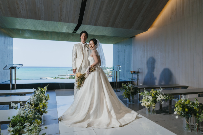 小さな結婚式 沖縄イル・ド・レ店_格安プランがある(3万円以下)