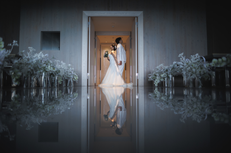 小さな結婚式 沖縄イル・ド・レ店_チャペルで撮影できる