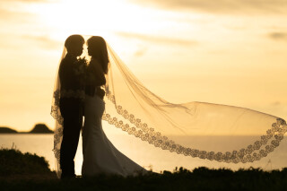 小さな結婚式 沖縄イル・ド・レ店_ロケーション撮影