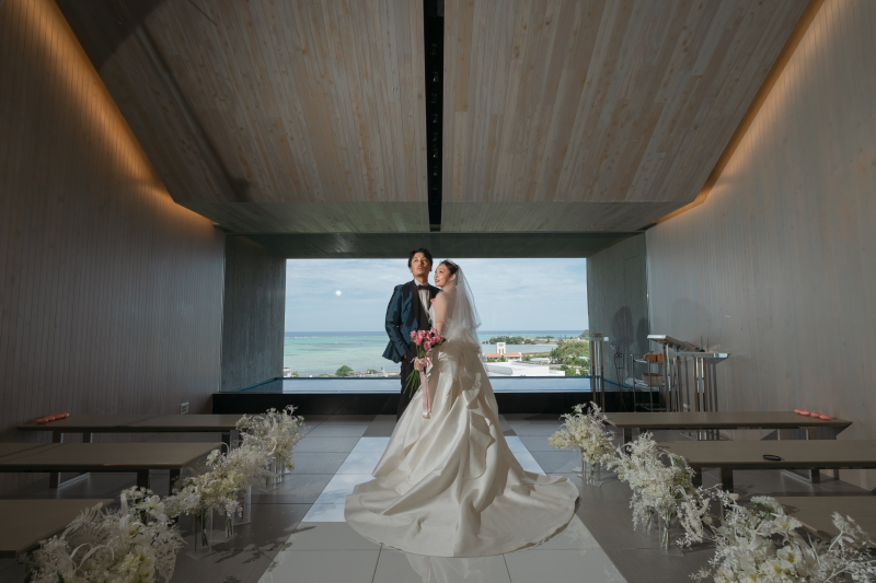 【結婚の記念に1枚だけ写真がほしい!そんなおふたりにぴったり☆】チャペルフォトライトプラン★衣装・美容着付・チャペル使用料込