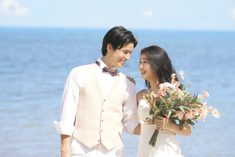 【結婚報告・年賀状にも◎】大切なご家族も一緒に撮影OK*