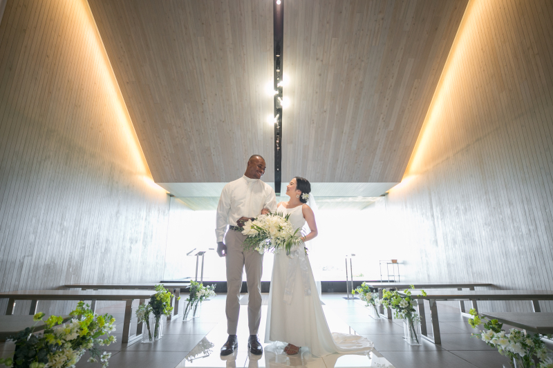 【オーシャンビューフルコース付きプラン】チャペル&ビーチフォト【150カットデータ込】≪6名様料金≫