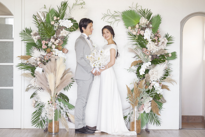 【結婚報告・年賀状にも◎】大切なご家族も一緒に撮影OK*