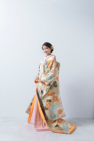 菊花青海紋