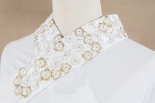 刺繍衿 金色