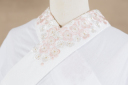 刺繍衿 ピンク