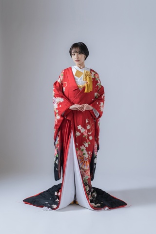 牡丹に手毬