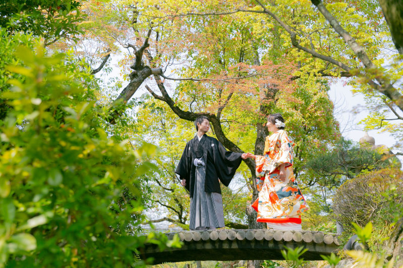 春の煌めきが溢れる♡都心のオアシス和婚♪