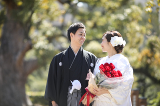 奥ゆかしく庭園Wedding♡自然に囲まれて