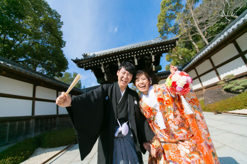 ハレノヒ♡おふたりの笑顔輝く和婚photo♪