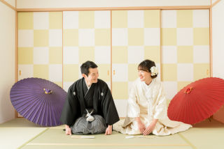 おしゃれなスタジオで♡和装洋装photo♪