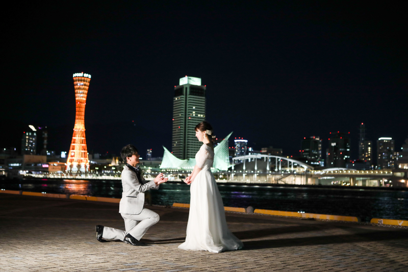 瞬く夜景