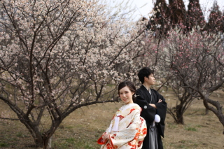 スタジオゼロ神戸店_梅の花<和装>