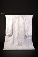 銀糸刺繍 鶴と松と御所車　2013