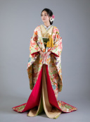 1124　春秋桜花地紋