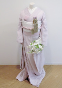 掛下001 絞り淡紫