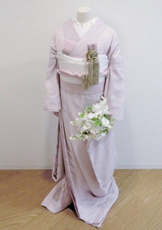 掛下001 絞り淡紫