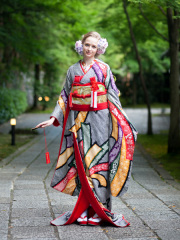 3055 黒絞り束ねのし