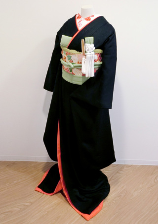 掛下021 紗綾型 黒