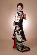 束ね熨斗観世流水四季の花　3020