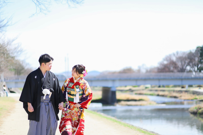 新婦さまのお振袖姿