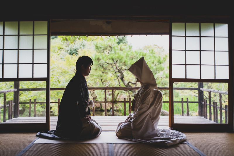 ふたりのシルエット