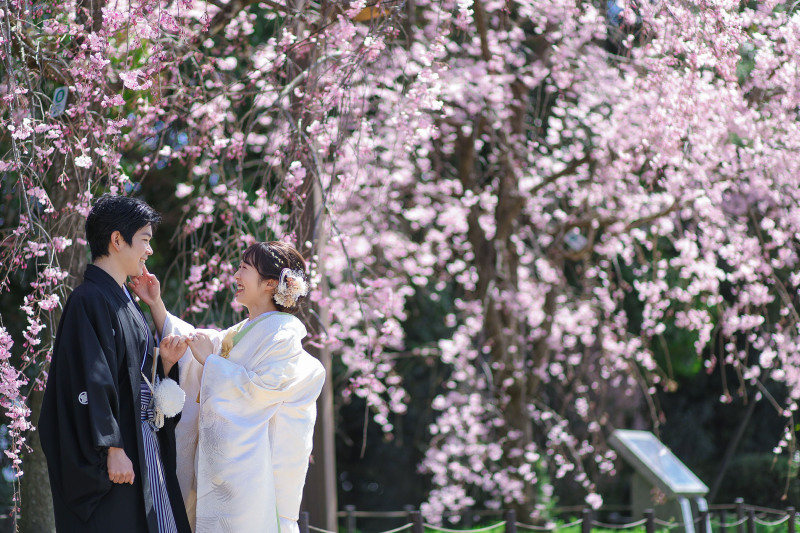 すてきなおふたりの笑顔