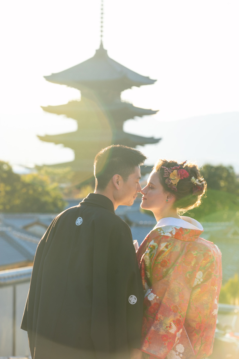 逆光を利用したカット