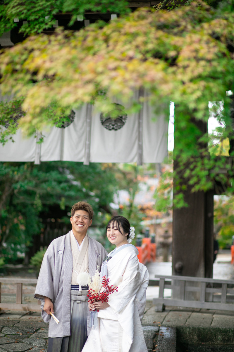 色づきはじめた紅葉