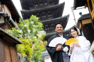 和装＆ドレスでの前撮り