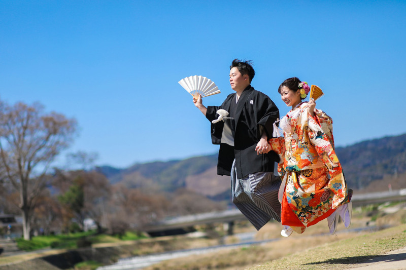 鴨川での大ジャンプ！