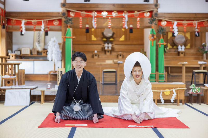 おふたりでご挨拶