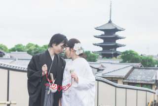 白無垢で祇園・東山へ