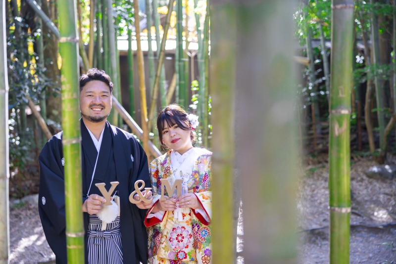 イニシャルの撮影小物