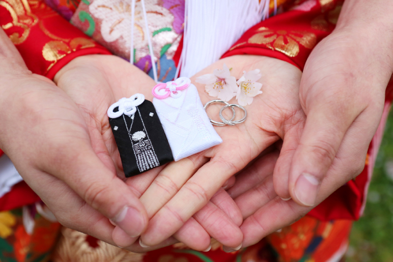 指輪とお守り