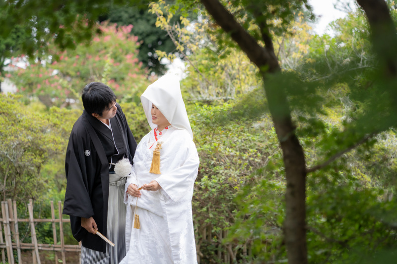 新郎さまのエスコート