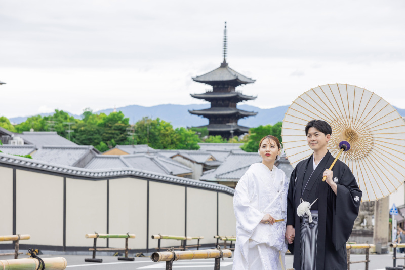 塔を望むロケーション