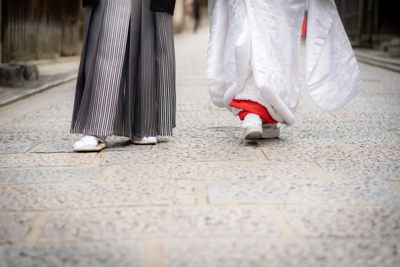 お足元ショット