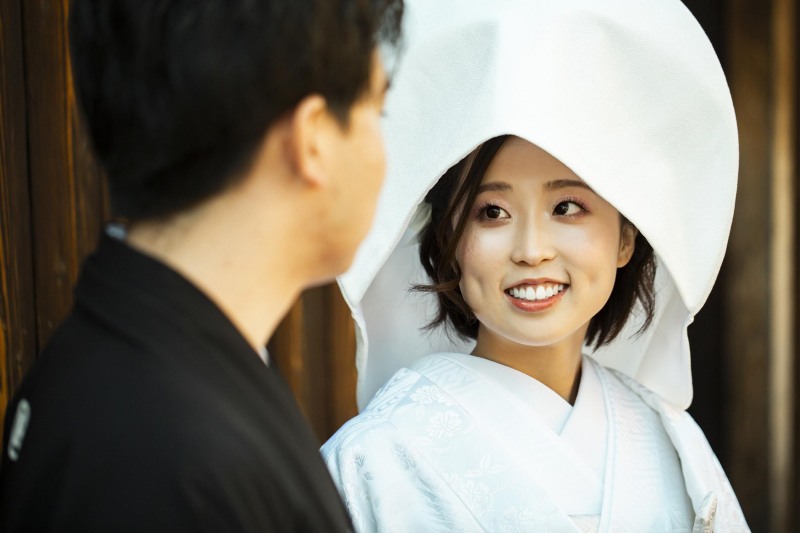 新婦さまの笑顔