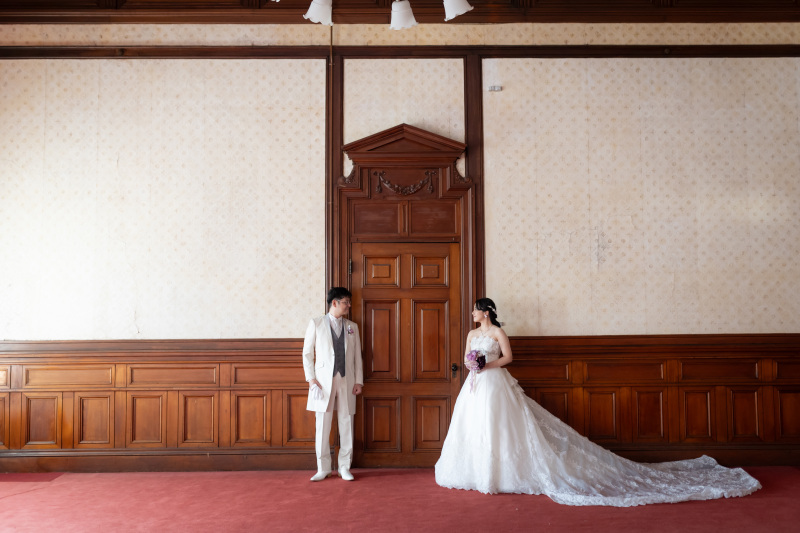 花嫁和婚_歴史的建造物で撮影できる