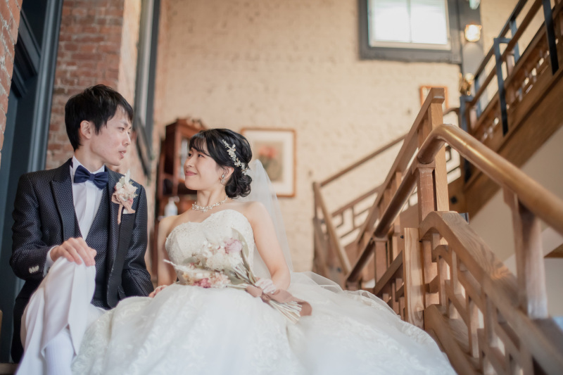 花嫁和婚_歴史的建造物で撮影できる
