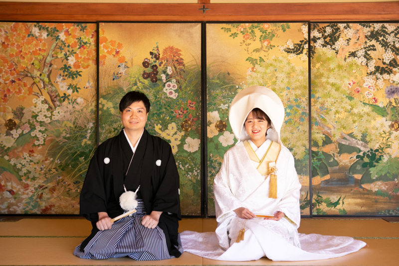 花嫁和婚_歴史的建造物で撮影できる