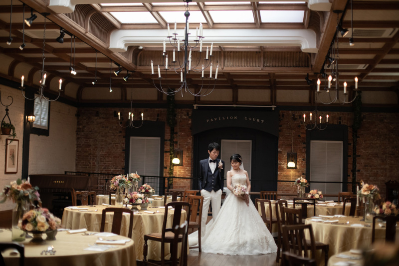 洋館のような美しい邸宅にて