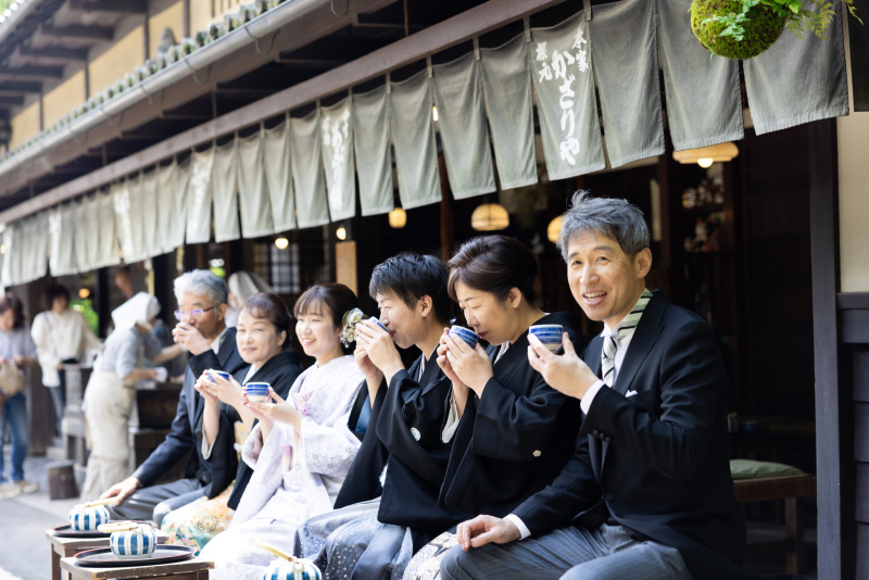 京都を観光するように