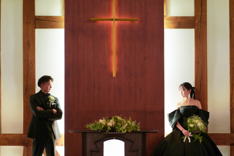 花嫁和婚_チャペルで撮影できる
